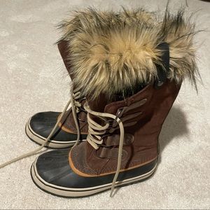 SOREL Joan of Arctic Faux Fur Waterproof Snow Boot